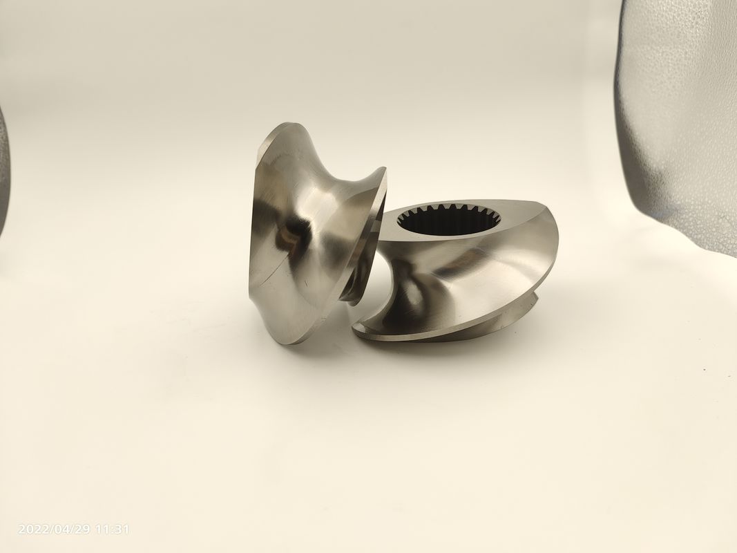 Acessórios para extrusores de espirais duplos para granuladores de espirais em malha de 12 mm a 300 mm