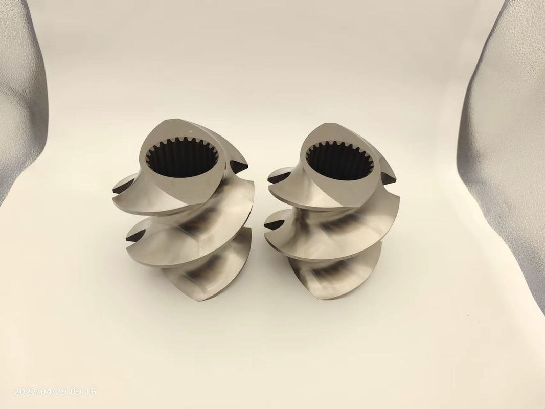 Acessórios para extrusores de espirais duplos para granuladores de espirais em malha de 12 mm a 300 mm