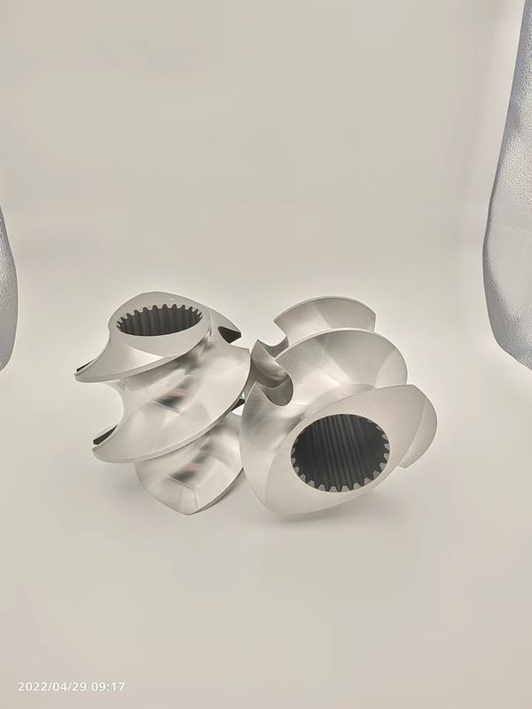 Acessórios para extrusores de espirais duplos para granuladores de espirais em malha de 12 mm a 300 mm