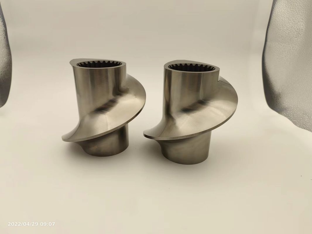 Acessórios para extrusores de espirais duplos para granuladores de espirais em malha de 12 mm a 300 mm