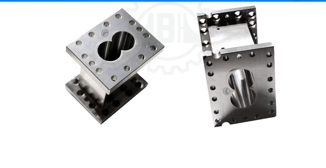 Barril de parafuso duplo de alta precisão Carbide de tungstênio resistente ao desgaste resistente à corrosão