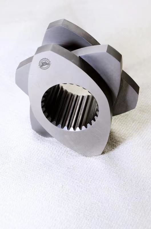 Peças de extrusão OEM de alta precisão para máquinas de extrusão de parafusos gêmeos