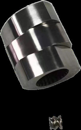 Zona de fusão Partes de extrusão de parafusos duplos 30° 45° 60° 90° Ângulo Parafusos 71mm OD