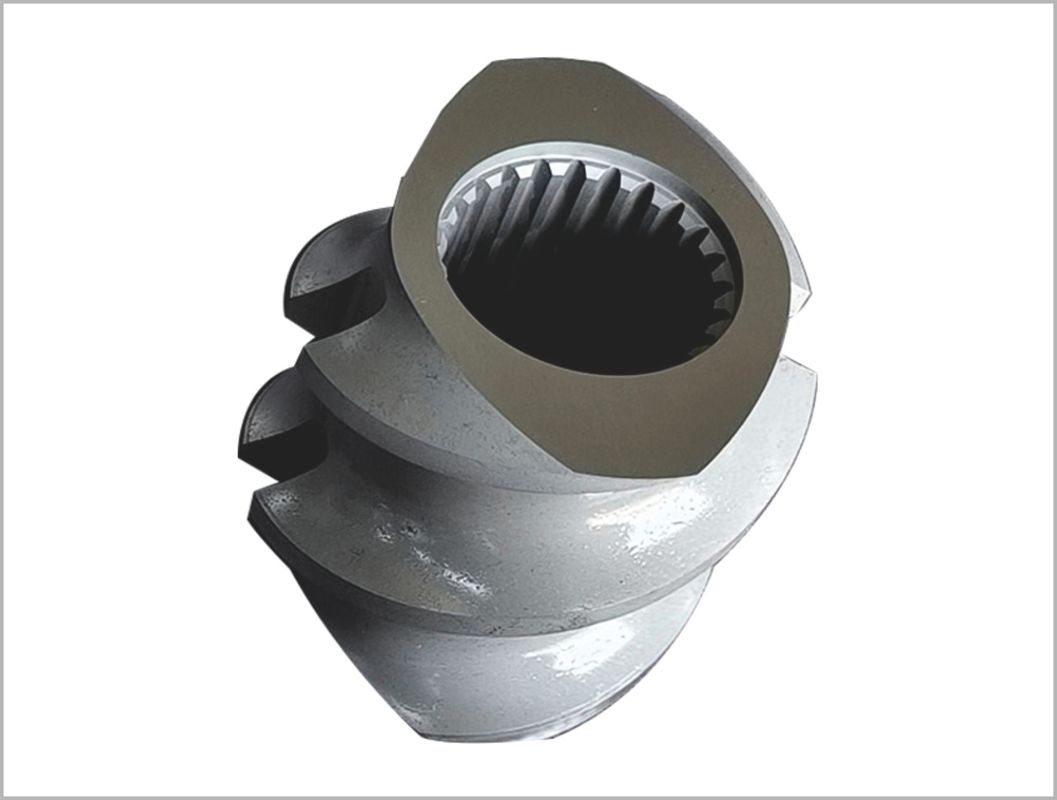 112mm Extruder Screw Elements 6542 Material para grandes alimentos / lanches Extruder Zsk Screw Element Nome do produto:112mm Extruder Screw Elements 6542 Material