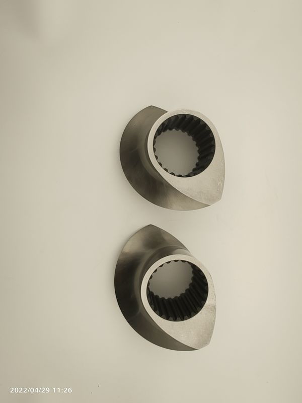 Extrusora de alimentação animal personalizada Extrusora de dois parafusos Elementos de parafusos para a produção de alimentos para animais de estimação