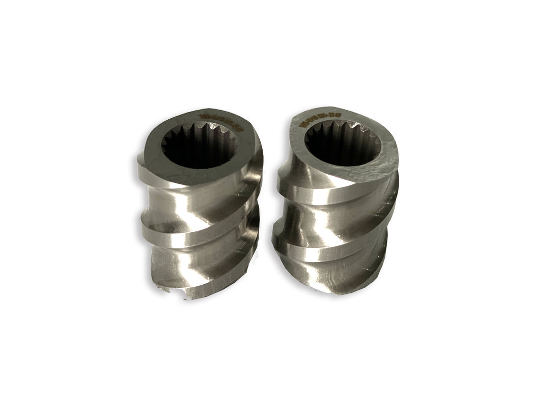 Máquina de plástico 58 mm Extrusora de parafuso duplo Rectangular Spline Extrusora Elementos de parafuso com M 1