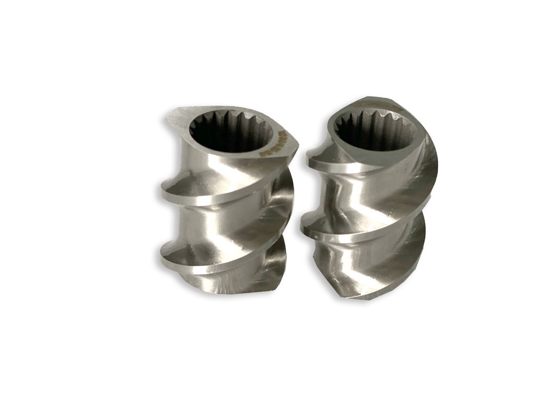 Máquina de plástico 58 mm Extrusora de parafuso duplo Rectangular Spline Extrusora Elementos de parafuso com M 1