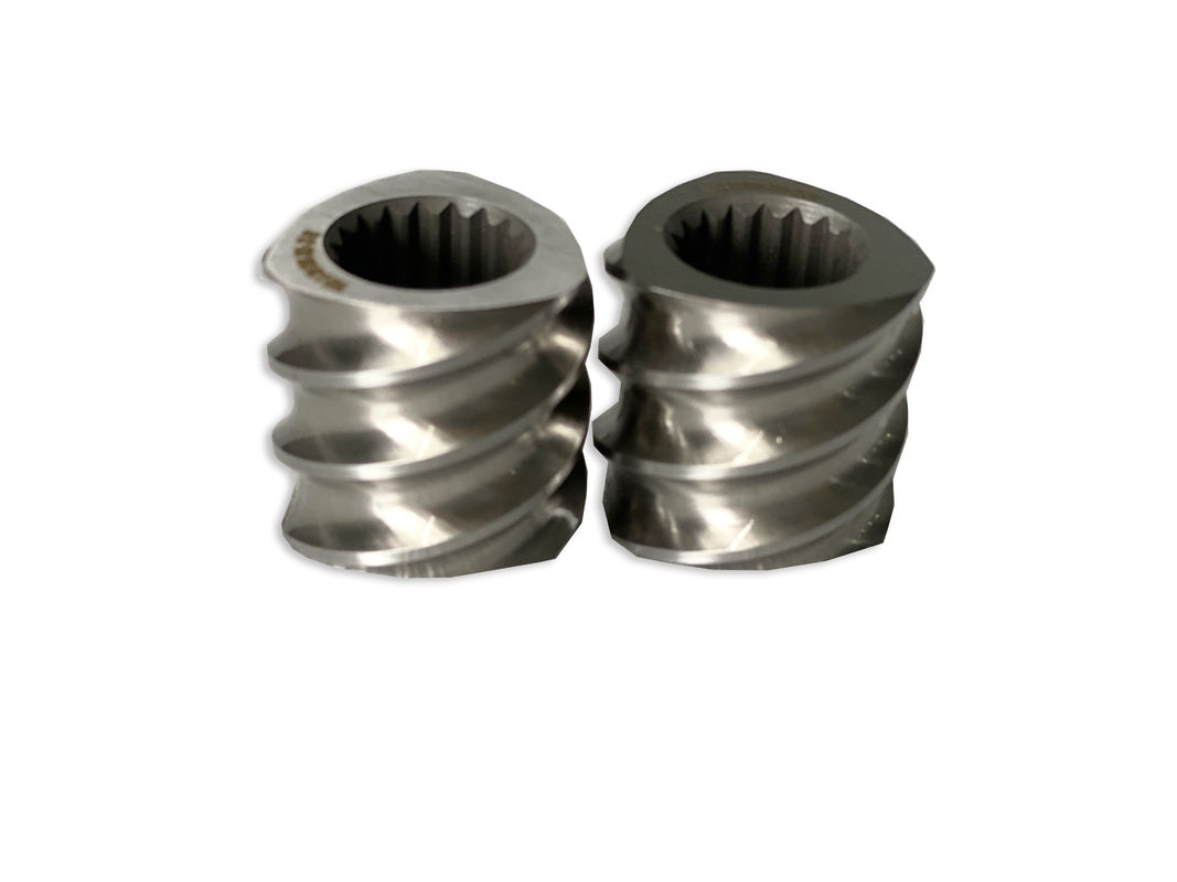 Máquina de plástico 58 mm Extrusora de parafuso duplo Rectangular Spline Extrusora Elementos de parafuso com M 1