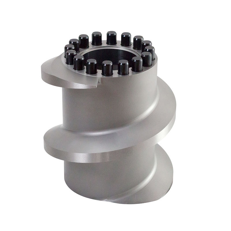 Andritz EX1021 elementos de parafuso para a máquina de infusão de alimentos para animais de estimação tamanho personalizado e cor de metal