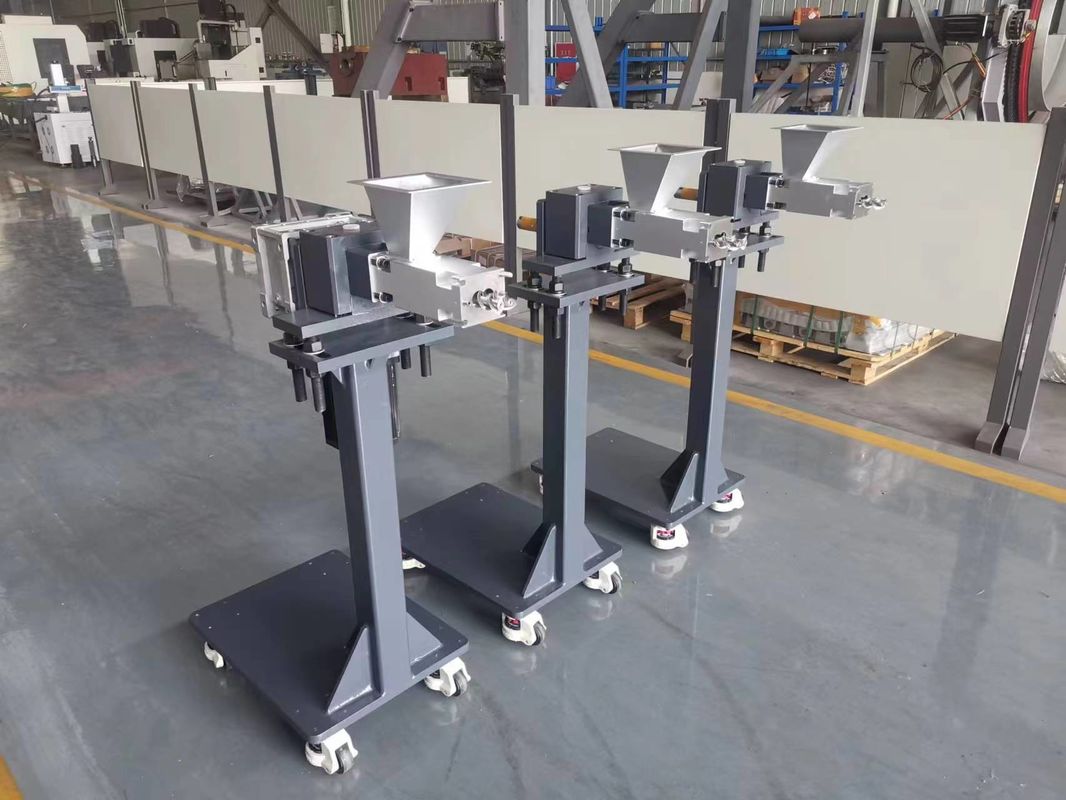 Máquina de extrusão de dois parafusos de rotação conjunta Partes do eixo do parafuso do segmento do cano e do alimentador lateral