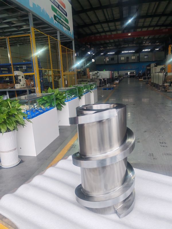 Peças de lança para extrusora PP PE POM PVC PET para máquinas de plástico co-rotativas