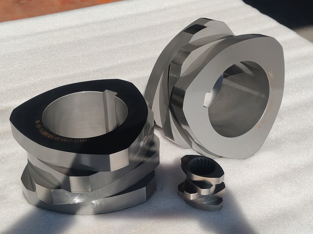 SZK 250 Twin Screw Extruder Elementos de parafuso com certificação ISO 9001 e opções personalizadas