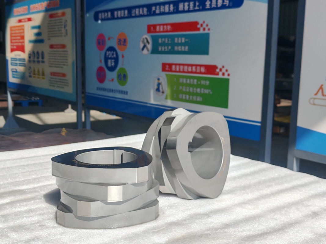 SZK 250 Twin Screw Extruder Elementos de parafuso com certificação ISO 9001 e opções personalizadas