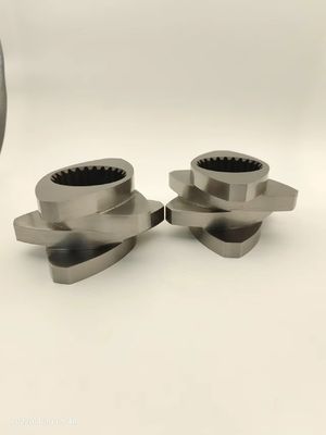 12 mm - 300 mm Elemento de parafuso de mistura de elementos de extrusão de parafuso duplo