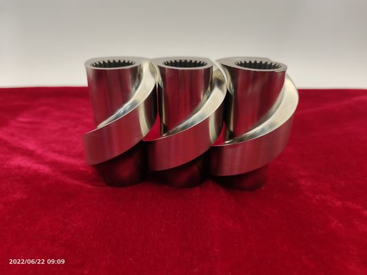 Bloco de extrusão com rosca de parafuso duplo Elementos de parafuso duplo 12 - 300 mm