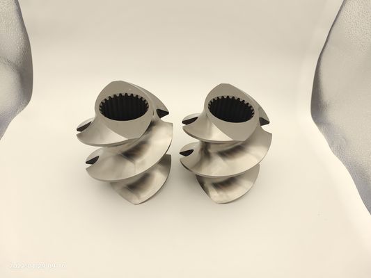 Peças de extrusão de parafusos duplos de alto desempenho liga importada WR5 Material elementos de parafuso