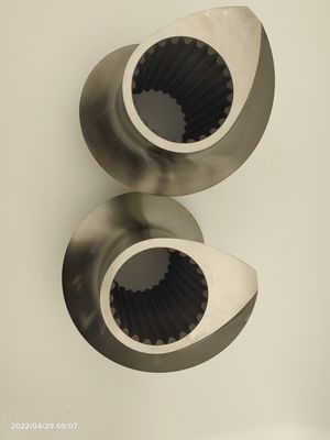 Peças de extrusão de parafusos duplos de alto desempenho liga importada WR5 Material elementos de parafuso