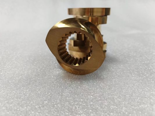 Extrusores de parafusos duplos, blocos de junção de latão para uso especial