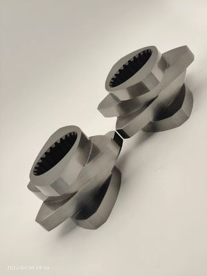 38CrMoAla Material Rectangular Spline Extruder Elementos de parafuso Para Máquina de Plástico