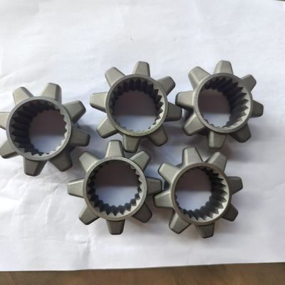 Elemento de parafuso de mistura e elemento de parafuso de transporte para máquina de extrusão de parafuso duplo