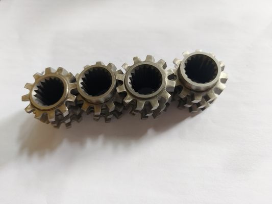 Elemento de parafuso de mistura e elemento de parafuso de transporte para máquina de extrusão de parafuso duplo