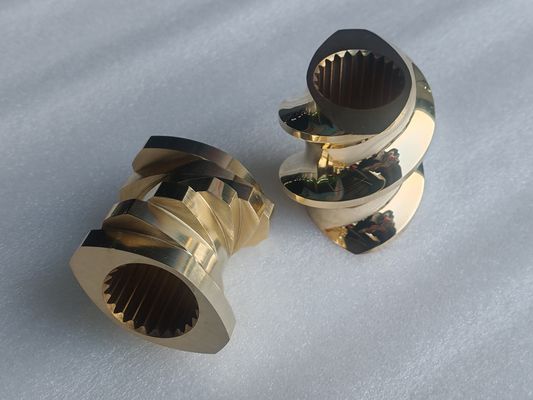 Design de elementos de parafuso especiais OEM para extrusora de parafuso duplo JSW