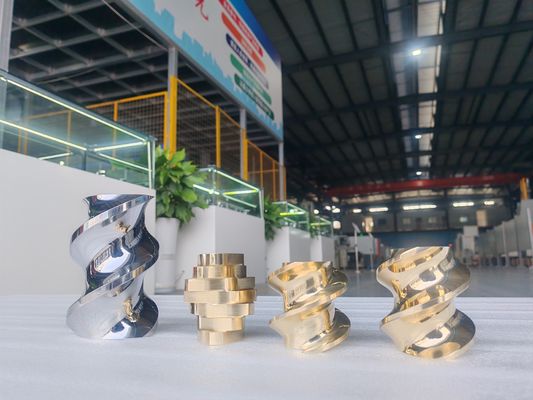 Design de elementos de parafuso especiais OEM para extrusora de parafuso duplo JSW