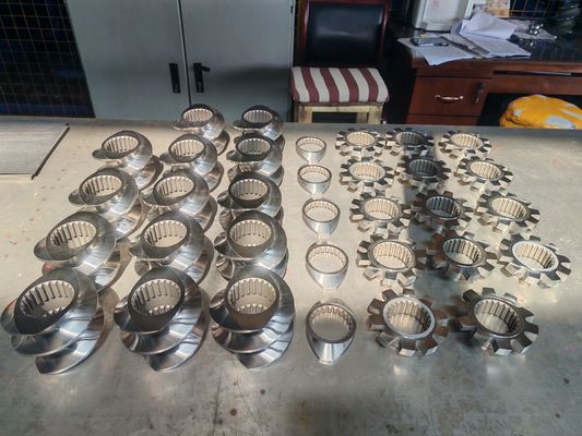 STS 75 Elementos de rosca da máquina extrusora de rosca dupla de plástico