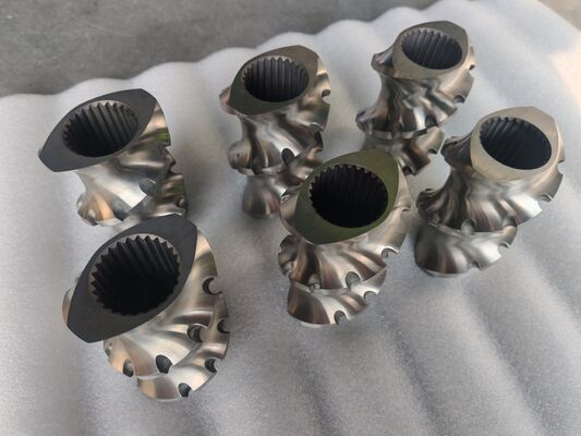 Elementos de extrusão de parafusos para parafusos duplos de PME