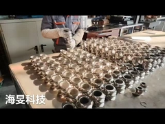 Máquina de extrusão de alimentos Barril de parafuso de parafuso duplo Peças de extrusão de parafuso de aço inoxidável SUS440C