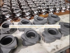 Design de elementos de parafuso especiais OEM para extrusora de parafuso duplo JSW